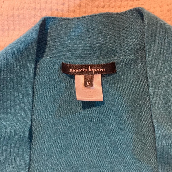 Nanette Lepore Buckle Sweater Jacket - Picture 2 of 6